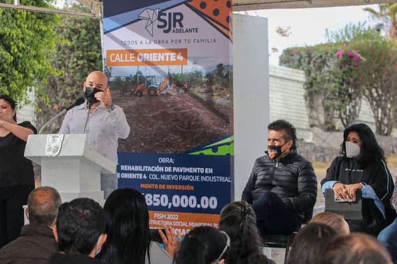 Arrancan obra en el Nuevo Parque Industrial, San Juan del Río