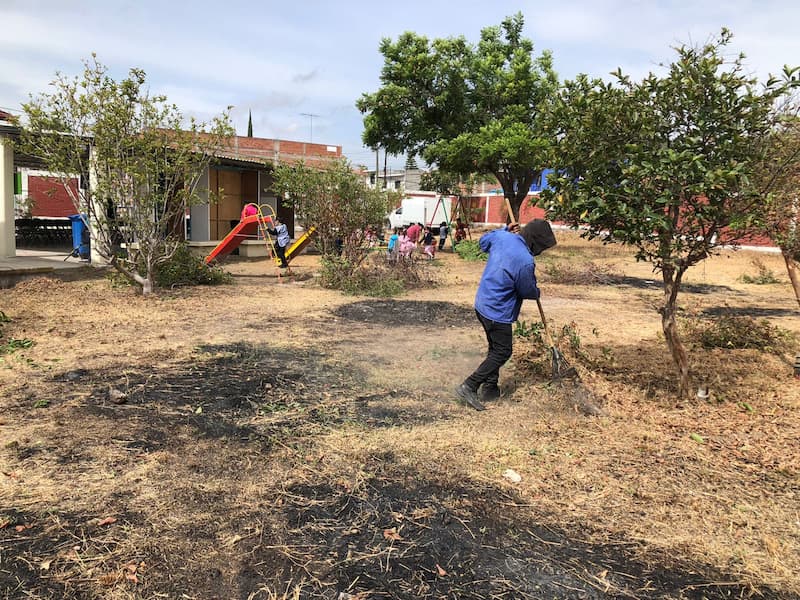 Concretan programa “Mitad tú, mitad yo” en preescolar del Barrio de la Concha, SJR