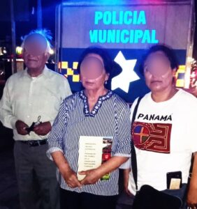 Se desorienta turista de la 3a edad en centro, SSPM-SJR la apoya