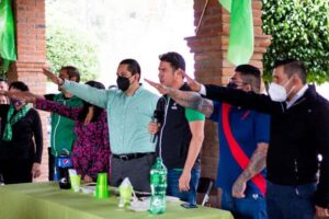 Ricardo Astudillo nombra a Irvin Matamoros Coordinador del Partido Verde en San Juan del Río
