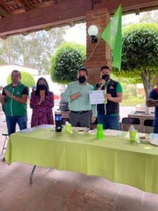 Ricardo Astudillo nombra a Irvin Matamoros Coordinador del Partido Verde en San Juan del Río 1
