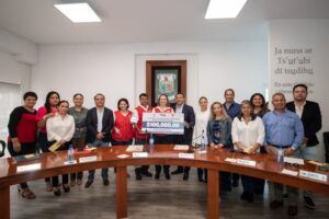 Ayuntamiento entregó donativo a Cruz Roja Mexicana San Juan del Río