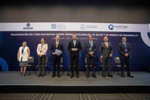 Gobernador Mauricio Kuri inaugura Foro AMSDE – Empresas Globales El Bajío y su Modelo de Desarrollo