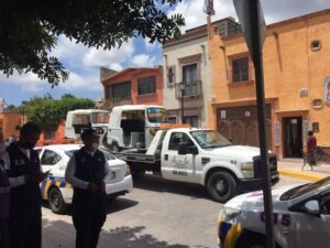 IQT aseguró 3 unidades durante operativo contra servicio irregular en Bernal