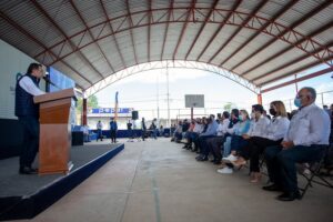 Mauricio Kuri supervisa avances de obra de la derivación del Acueducto II a Cadereyta