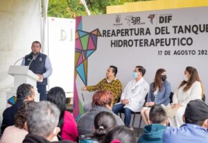 Reabren tanque hidro terapéutico en el CRI de San Juan del Río