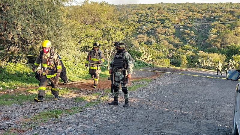 Fuerte explosión se registró en la comunidad de Dolores Godoy, San Juan del Río