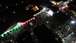 Grito de Independencia en Corregidora se realizó en un ambiente familiar y con saldo blanco