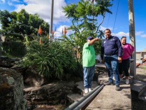 Roberto Cabrera visita Ojo de Agua, SJR 1