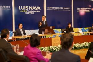 Luis Nava presentó resultados de 4 años de trabajo al ayuntamiento del mpio de Querétaro