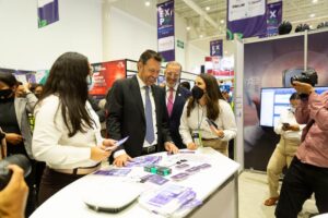 Mauricio Kuri inauguró Expo Encuentro Industrial y Comercial 2022 en Querétaro