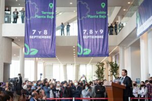 Mauricio Kuri inauguró Expo Encuentro Industrial y Comercial 2022 en Querétaro