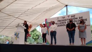 Realizan demostración de talleres impartidos en los polos de desarrollo de SJR