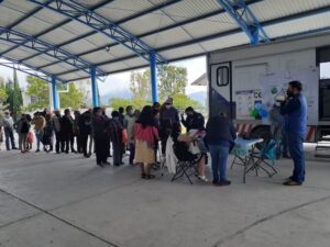 Realizaron Feria de Salud en Puerto del Salitre, Cadereyta de Montes