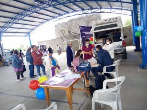 Realizaron Feria de Salud en Puerto del Salitre, Cadereyta de Montes