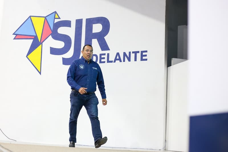 Roberto Cabrera durante informe de auditorías a dependencias de SJR