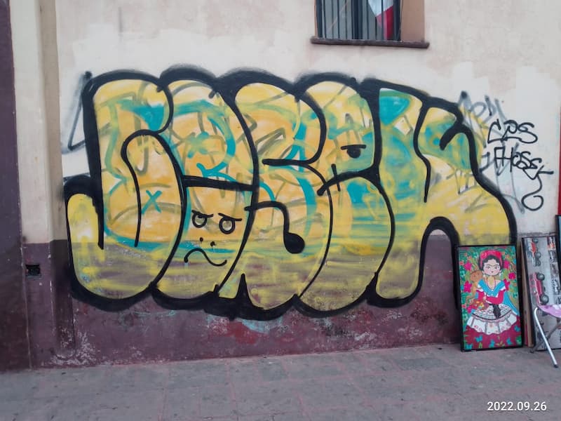 Vandalizan con graffiti Centro Histórico de SJR