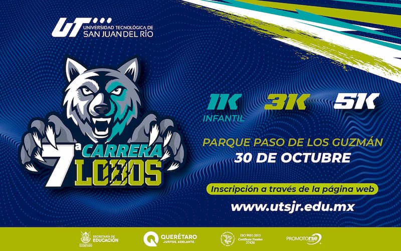 Información sobre la 7ma Carrera Lobos de la UTSJR