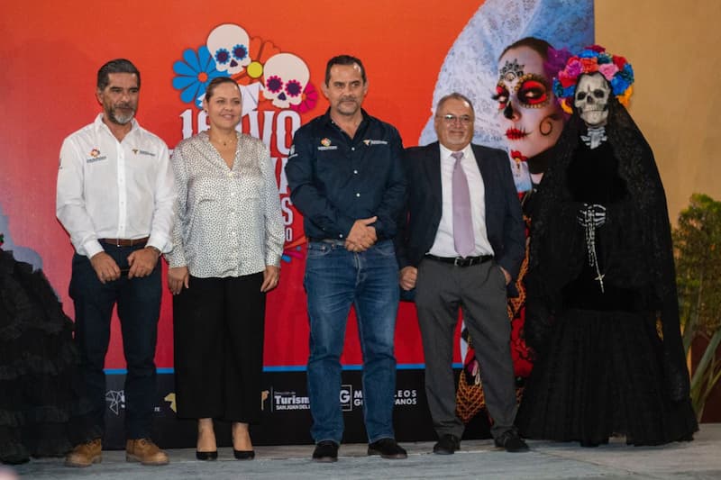 Inauguran 16ª edición del Festival de Día de Muertos en San Juan del Río