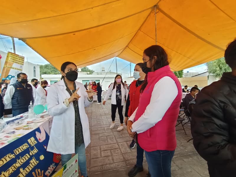 Realizaron Feria de la Salud en El Sauz Alto, Pedro Escobedo
