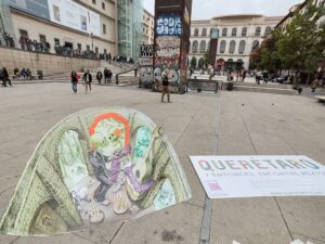 Continúa promoción de Querétaro por Madrid con ilustración especial