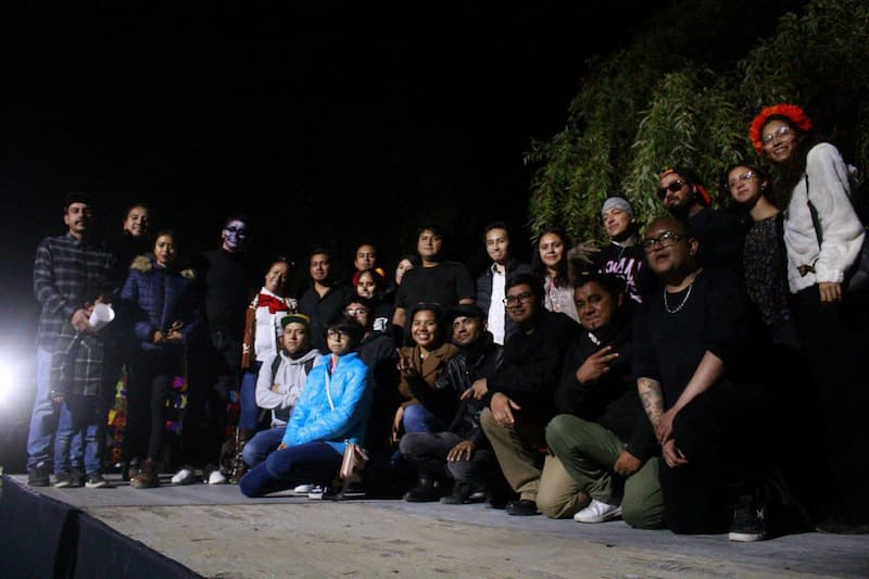 Direcciones de Juventud y Cultura de SJR presentaron Fiesta en el Mictlán