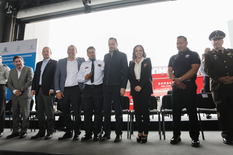 Entrega Mauricio Kuri nueva Estación de Bomberos de San Juan del Río 2 La obra representó una inversión superior a los 65 millones de pesos y brindará servicio oportuno a más de 297 mil personas en San Juan del Río