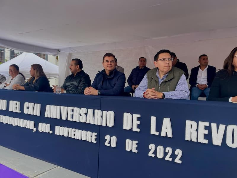 Realizan desfile conmemorativo al 112 Aniversario de la Revolución Mexicana en Tequisquiapan 2
