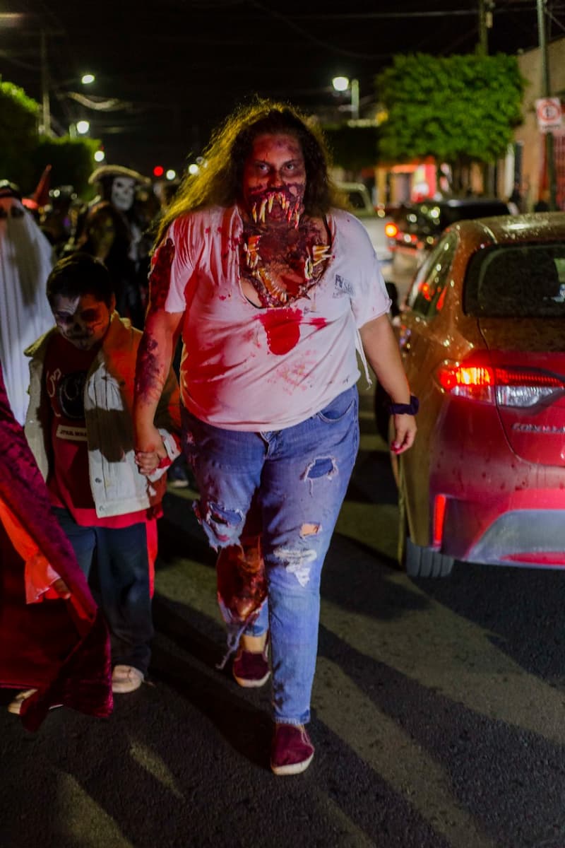 Mega Marcha de los Muertos, participan 5 mil sanjuanenses 3 Mega Marcha de los Muertos, participan 5 mil sanjuanenses