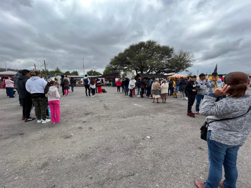 Se prepararon más de mil 500 gorditas durante el domingo que se realizó este evento en la comunidad de Paso de Mata, San Juan del Río