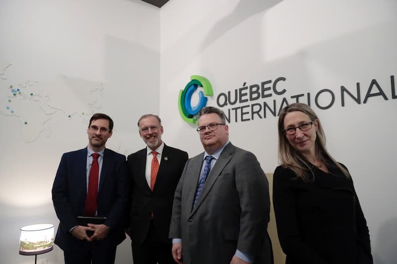 Querétaro estrecha relaciones con Quebec International