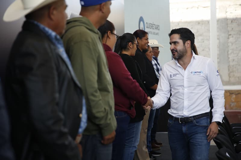 SEDESOQ entregó obras de infraestructura social en la Sierra de Querétaro