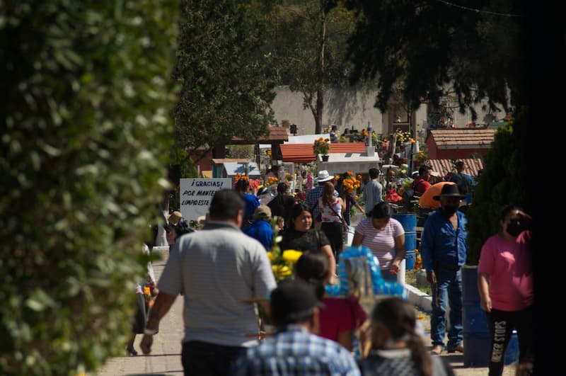 Se reportó saldo blanco durante festejos del Día de Muertos en San Juan del Río