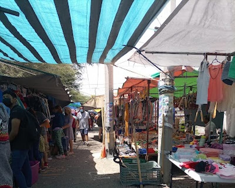 Alistan rehabilitación del tianguis de Las Garzas