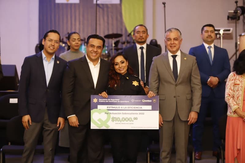 Luis Nava anunció aumento salarial para la policía municipal de Querétaro