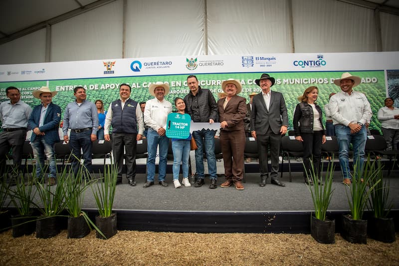 Mauricio Kuri fortalece al campo queretano con una bolsa superior a los 100 mdp