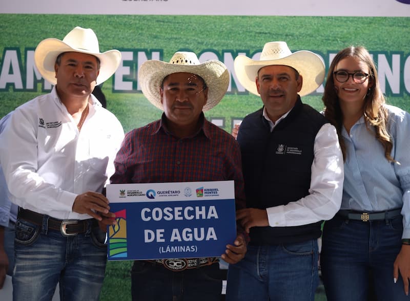 SEDEA fortalece con herramientas al campo de Ezequiel Montes