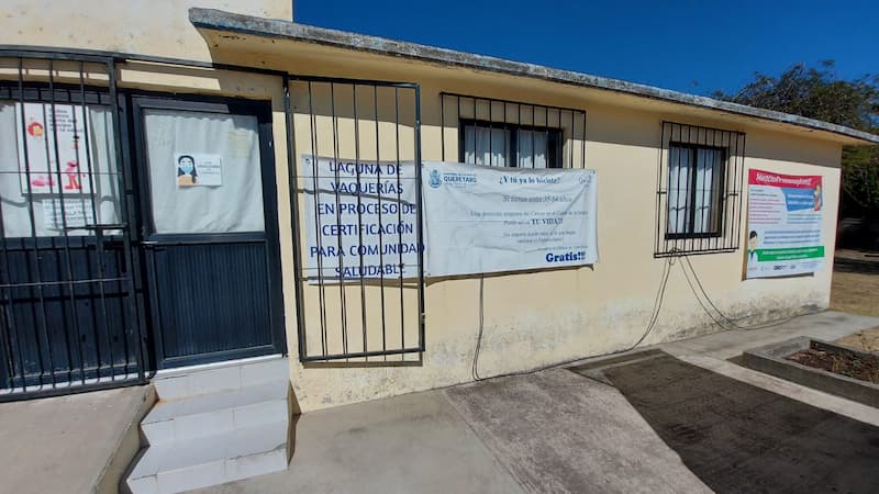 Centro de Salud cumple con esquema de vacunación en Laguna de Vaquerías, SJR