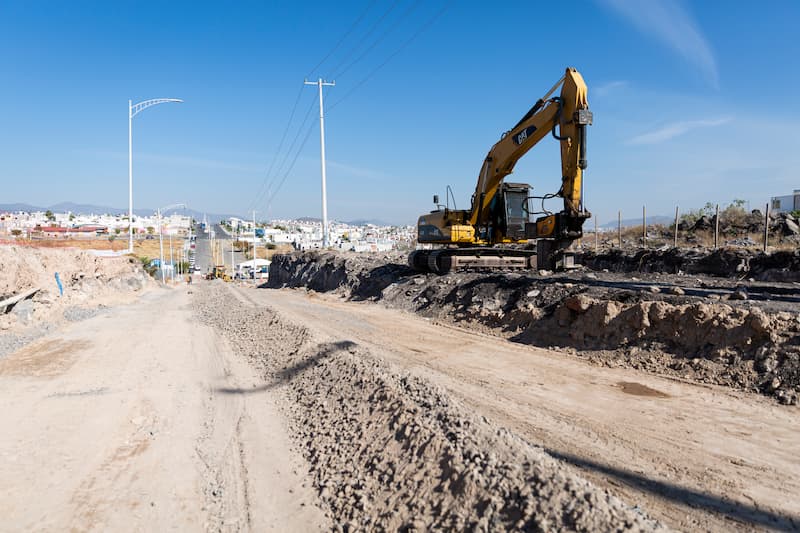 Gobernador Mauricio Kuri supervisó obra de Av. San Rafael en la capital queretana