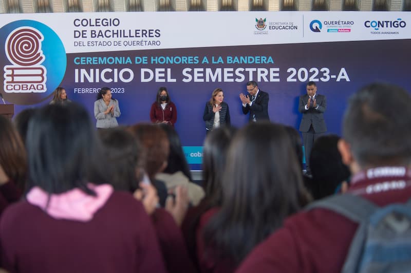 Más de 31 mil estudiantes del COBAQ iniciaron semestre