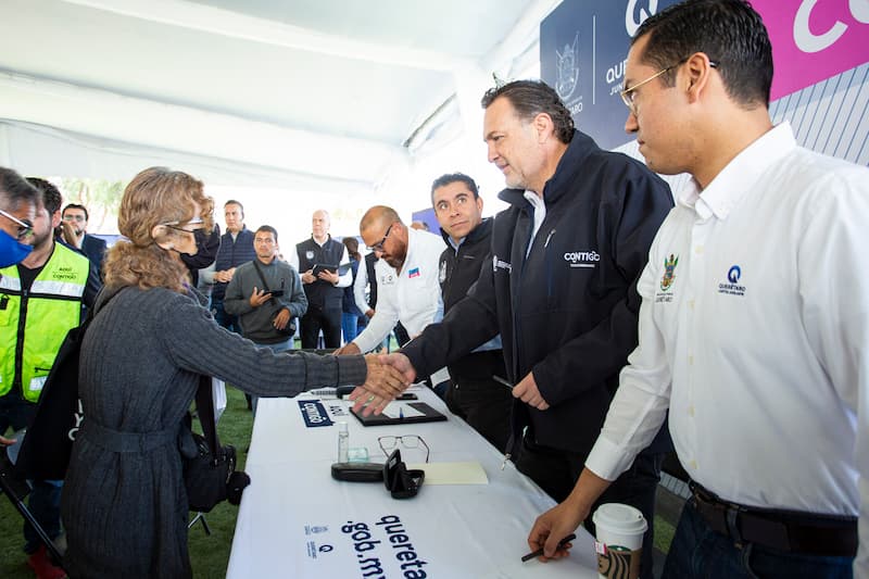 Mauricio Kuri González encabezó Jornada Aquí Contigo en Corregidora