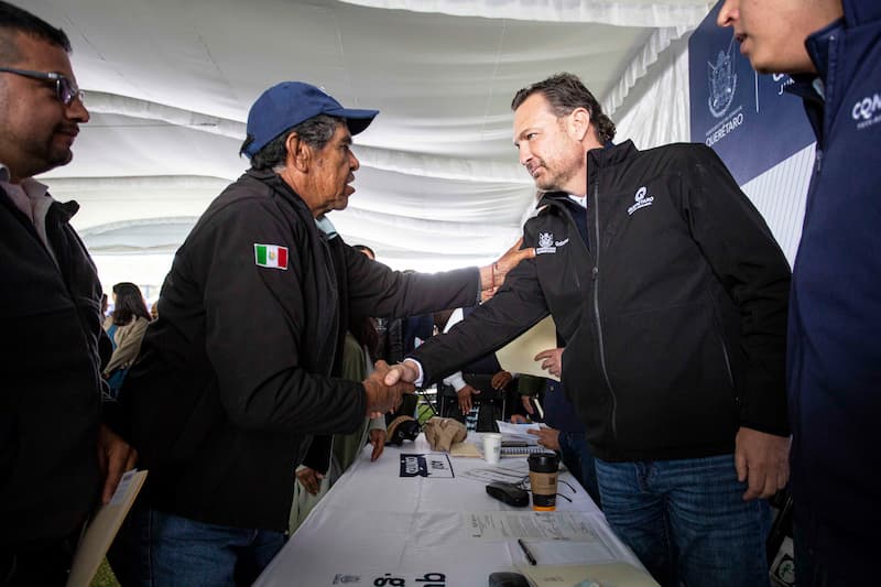 Mauricio Kuri encabezó Jornada Aquí Contigo en Tequisquiapan