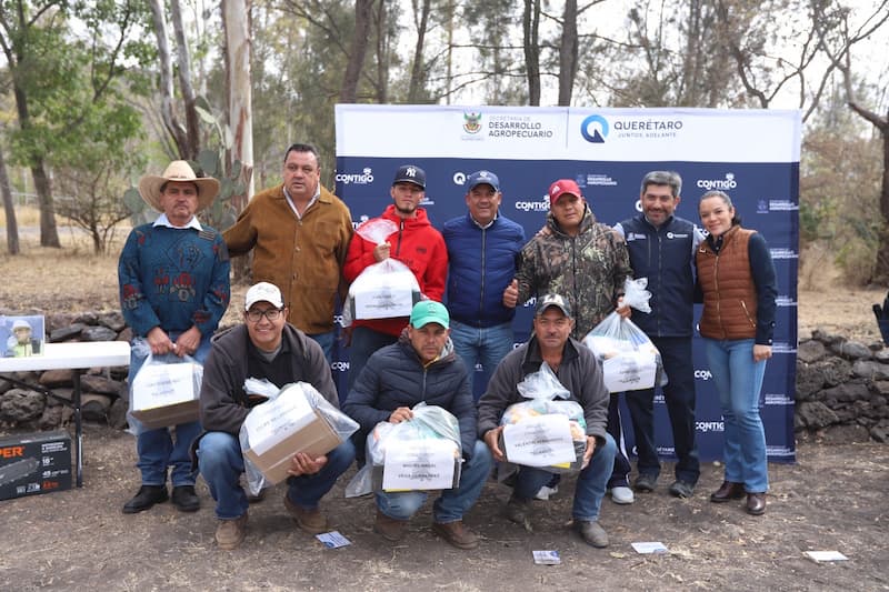 SEDEA y SEDESU equipan a brigadas de combate a incendios forestales