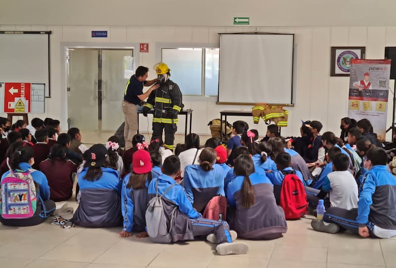Coordinación Estatal de Protección Civil de Querétaro promueve cultura de prevención en niños y niñas