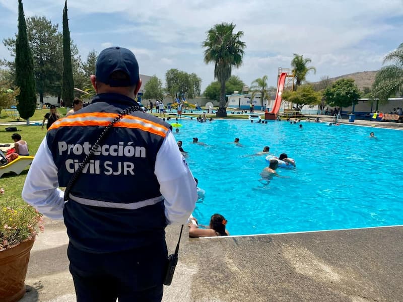Protección Civil mantiene recorridos en balnearios de San Juan del Río