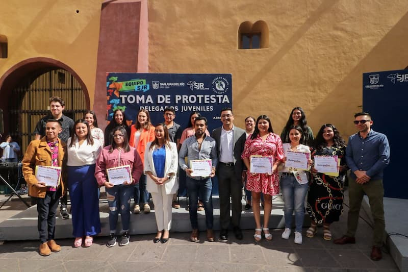 Luis Alberto Galván Hernández resaltó que el Programa de Delegados Juveniles es un esquema que busca construir en comunidad y defender a los jóvenes