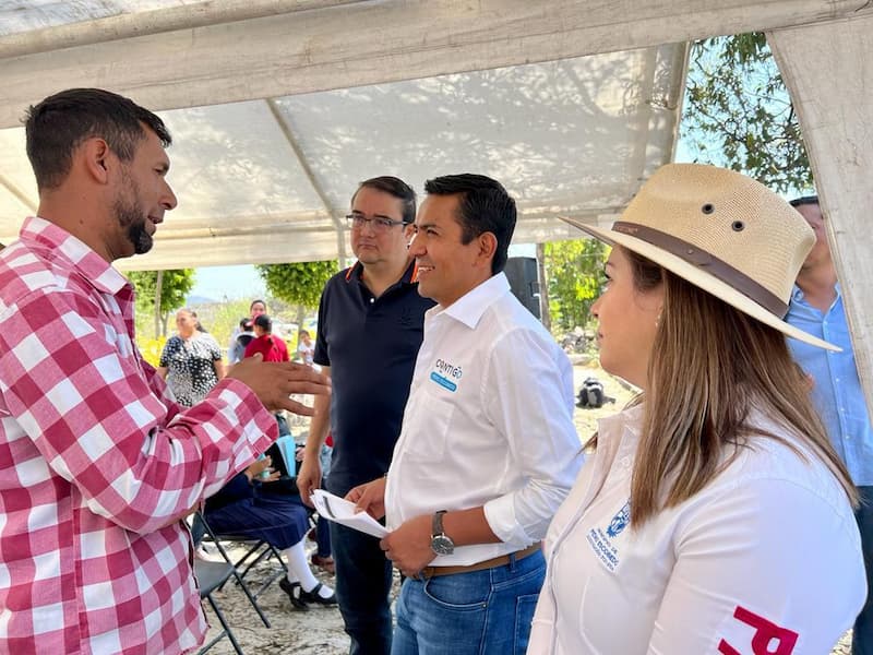Amarildo Bárcenas agradeció al gobernador del Estado de Querétaro, Mauricio Kuri, por su apoyo y colaboración en la entrega de los apoyos