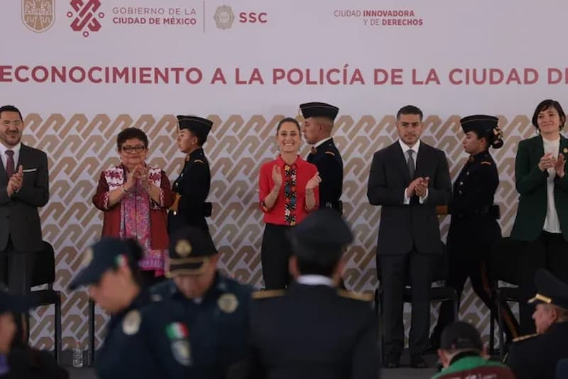 Reducción de delitos en CDMX es gracias a la fuerza de la policía y de la fiscalía Sheinbaum