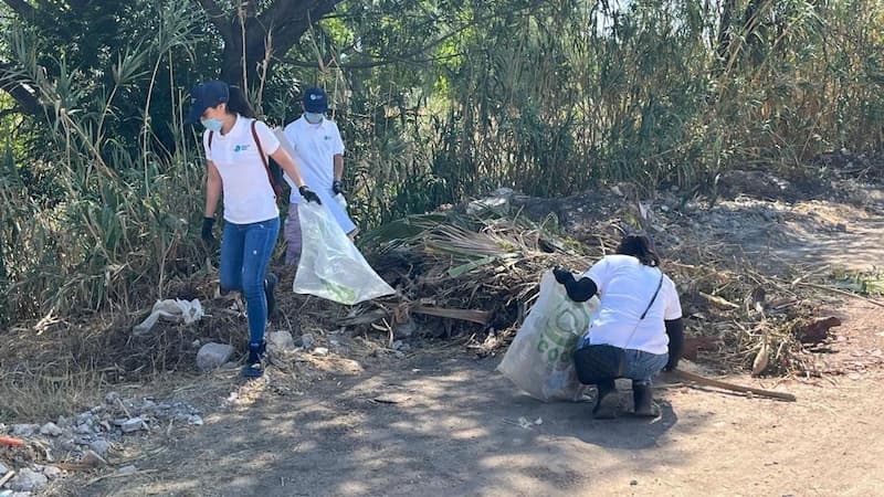 La actividad contó con la colaboración de la Dirección de Ecología, ECOCE, Fundación PepsiCo México y la UNAM