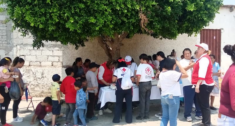 La delegación lleva a cabo actividades festivas para el Día de las Madres y el Día del Niño en la comunidad de El Organal